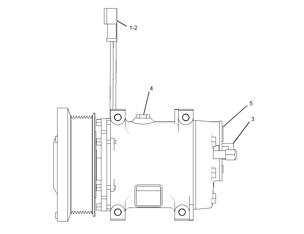 277-7245 Refrigerant Compressor