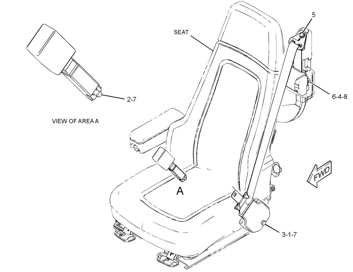 280-8111 Seat Belt Group