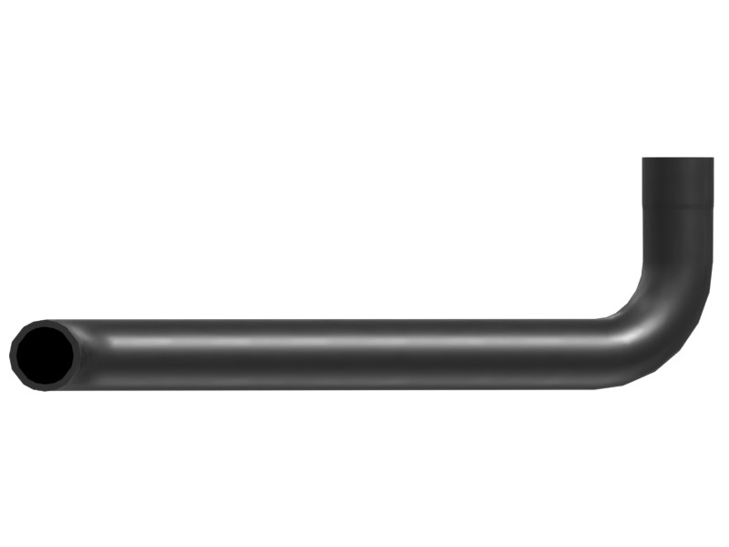 281-3487 49.00 mm ID Single Bend Radiator Coolant Hose - image 4