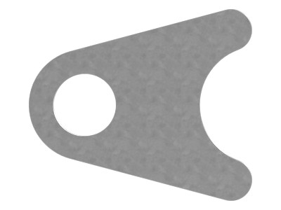282-9090 64 mm Long Steel Flat Retainer - image 3