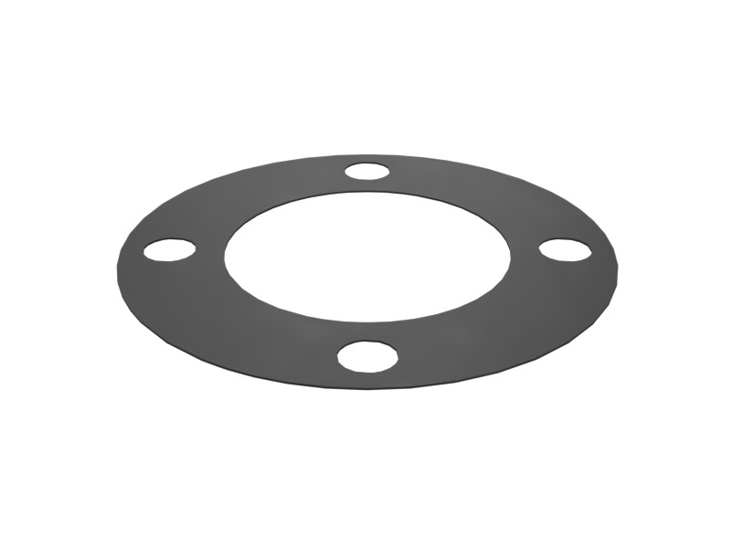 295-0122 0.8 mm Thick Round Gasket