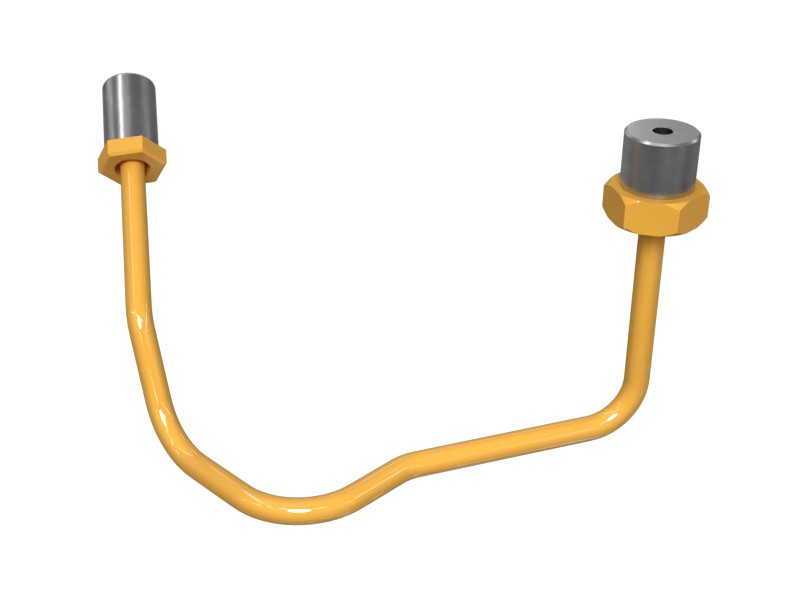 296-4741 8 mm OD Fuel Injection Line Tube