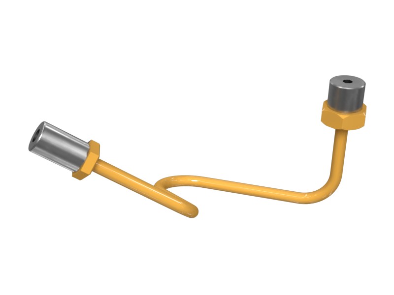 296-4743 8 mm OD Fuel Injection Line Tube
