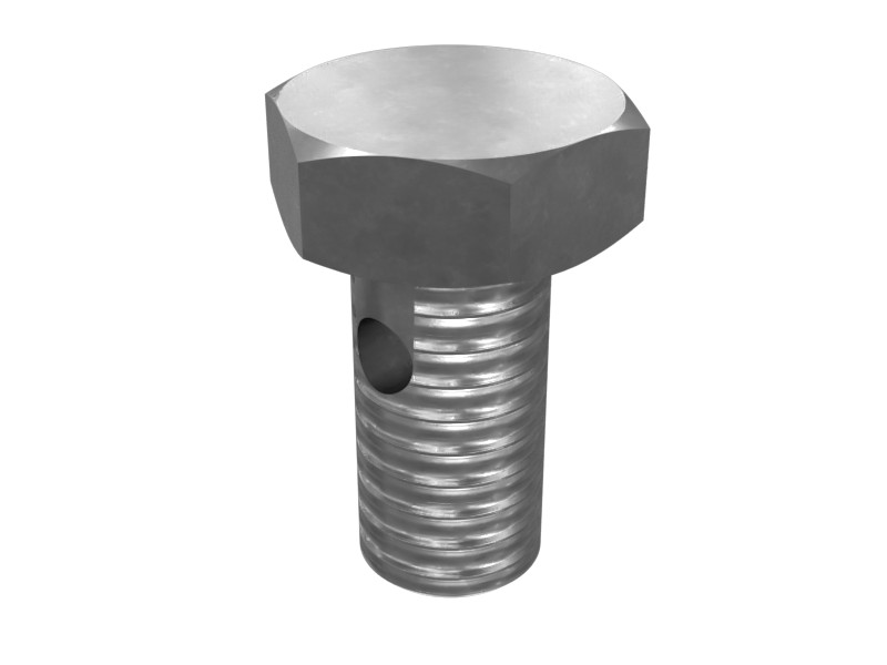 296-4812 M10 Hollow Bolt