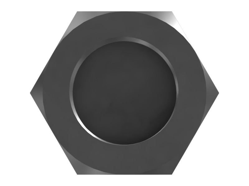 297-7660 21 mm Thick Round Head Nut - image 3