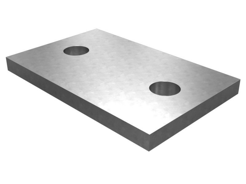 2G-9245 6 mm Thick Pin Retaining Plate