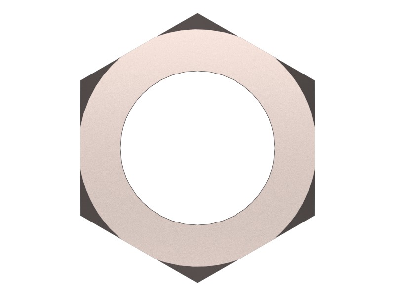 2L-6267 3/8"-24 Taper Lock Nut - image 3