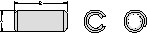 2M-3521 8 mm Diameter Shaft Spring Pin