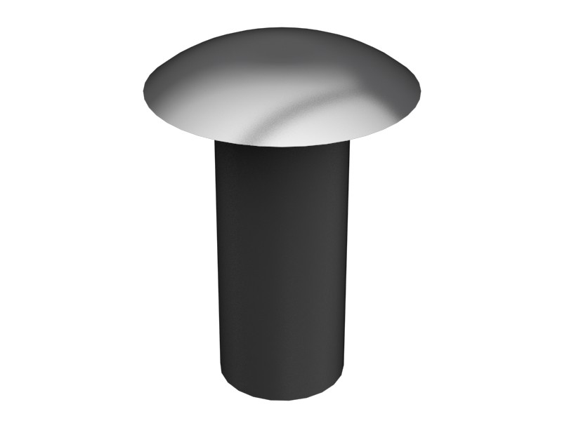 2N-2258 3.96 mm OD Hollow Rivet