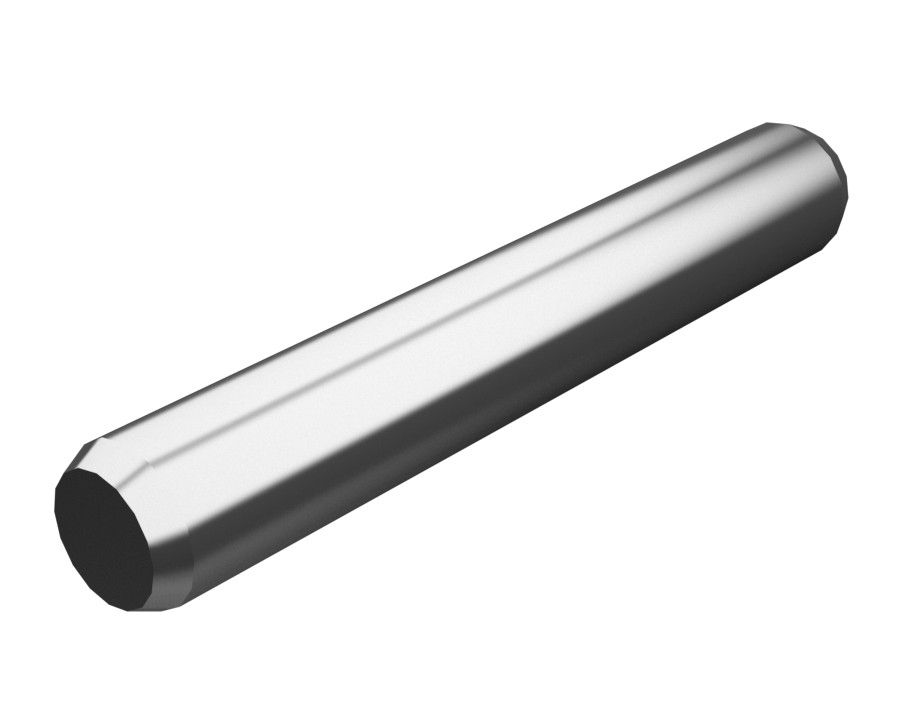 2N-5775 69.80 mm Long Chamfered End Steel Dowel