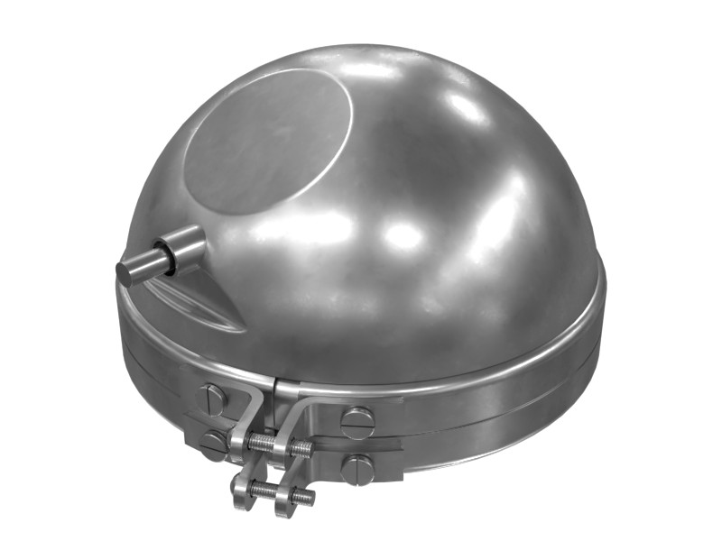2P-2541 Steel Floodlight Body