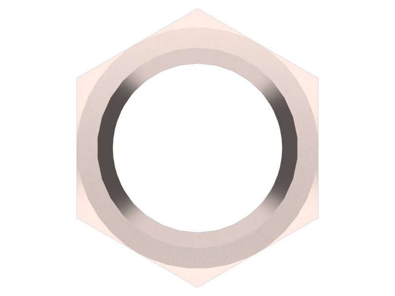 2P-4339 7/16"-28 Hex Lock Nut - image 3