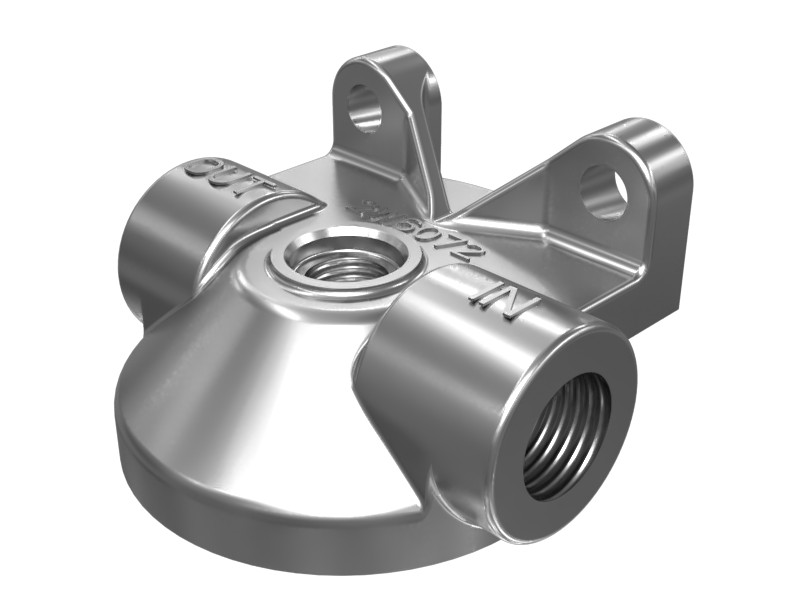 2W-6072 92.75 mm Long Primary Fuel Filter Base