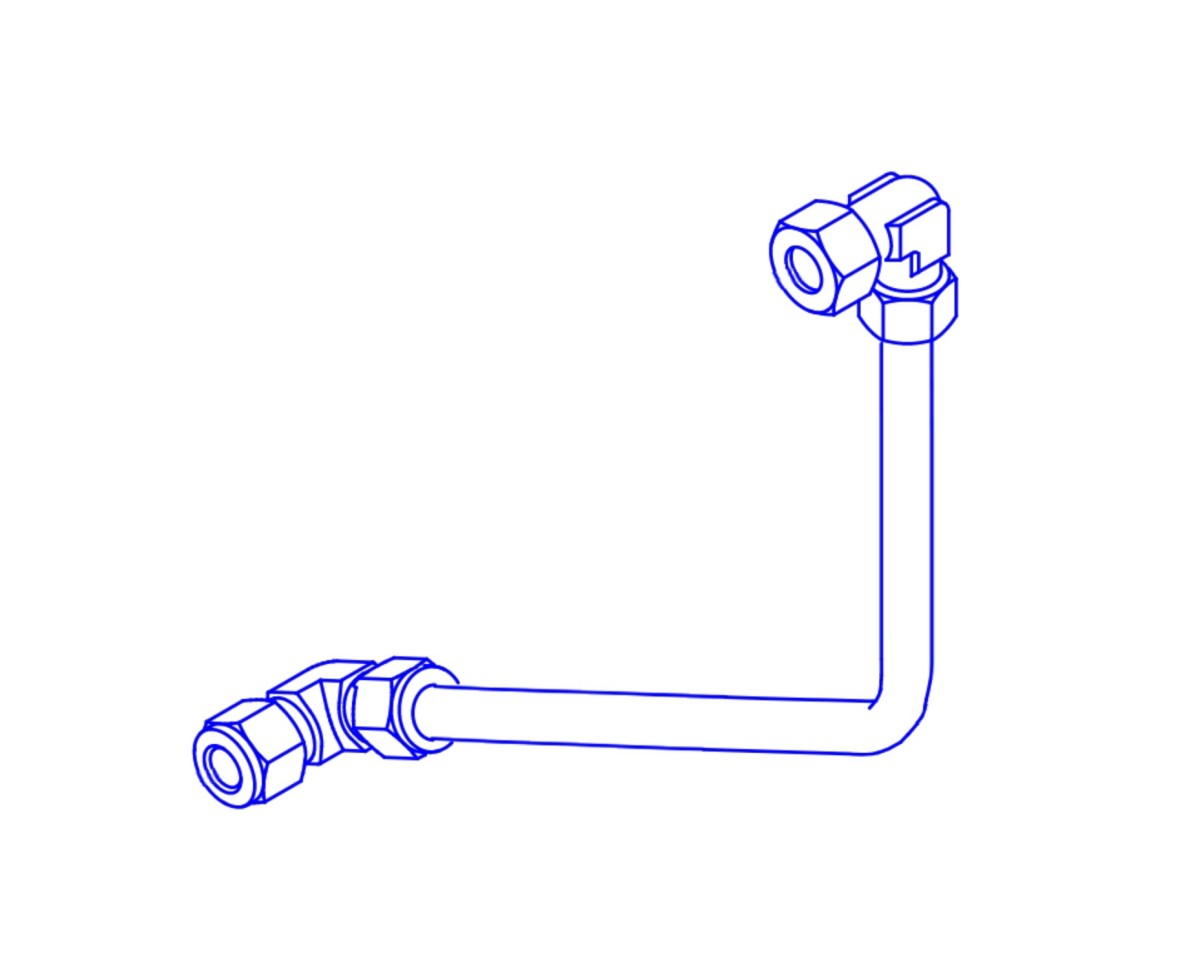 311-1684 Fuel Line Tube