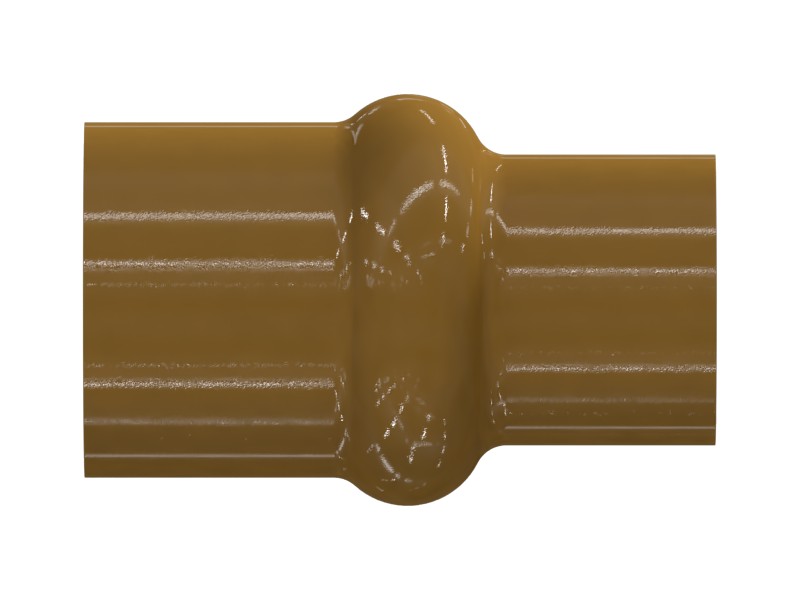 311-2768 50.40 mm ID Center Corrugated Reducing Hose - image 2