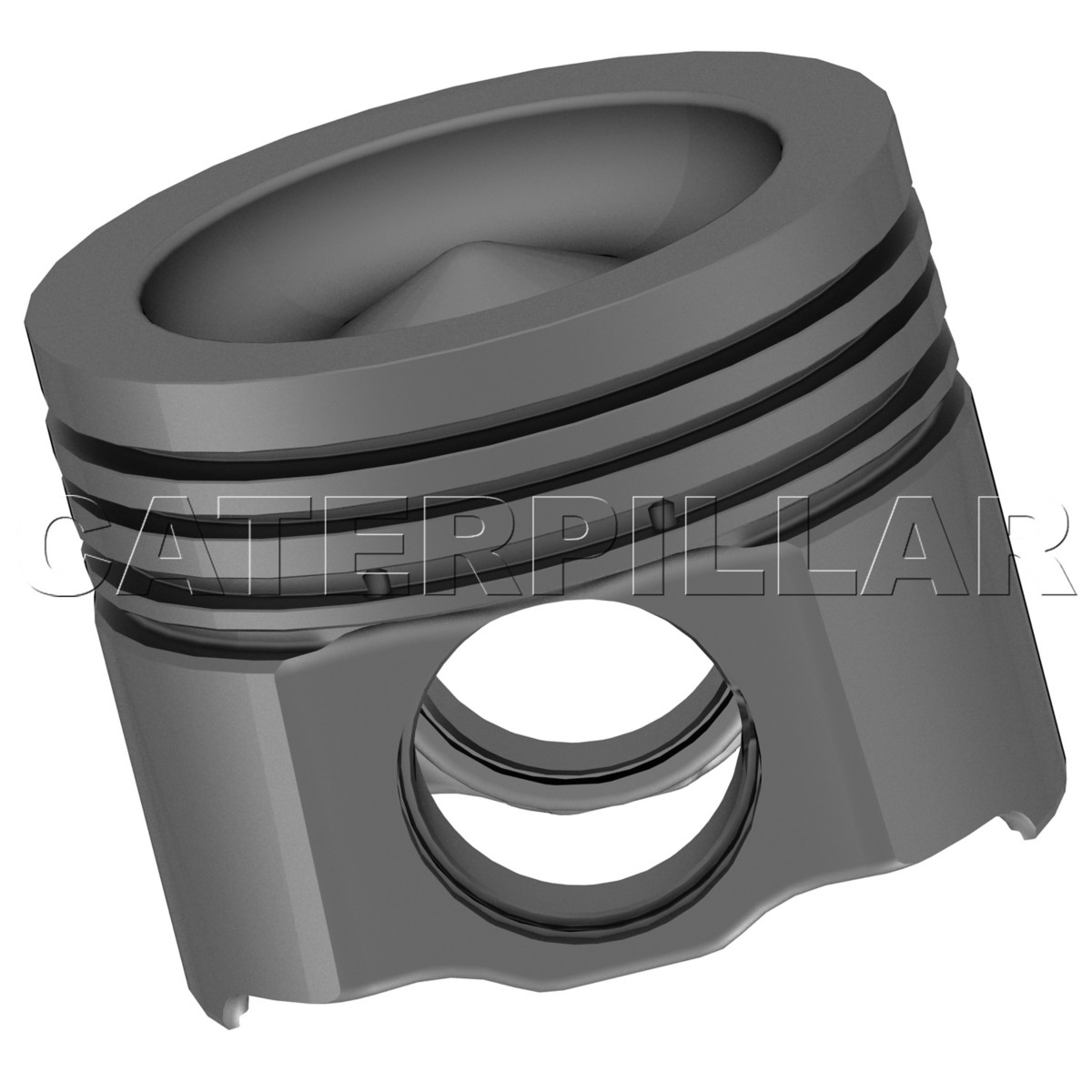 319-6716 16.5:1 Compression Ratio Piston Body