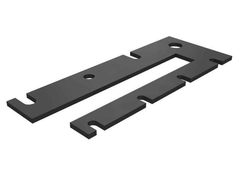 324-0699 3 mm Thick Circuit Breaker Mounting Plate