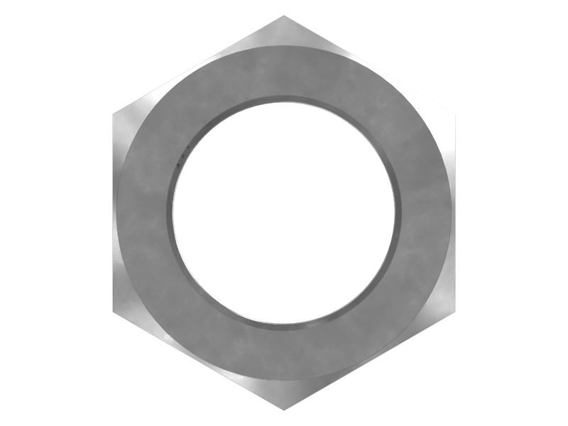 326-4417 M60 x 2 mm Hex Locknut - image 3