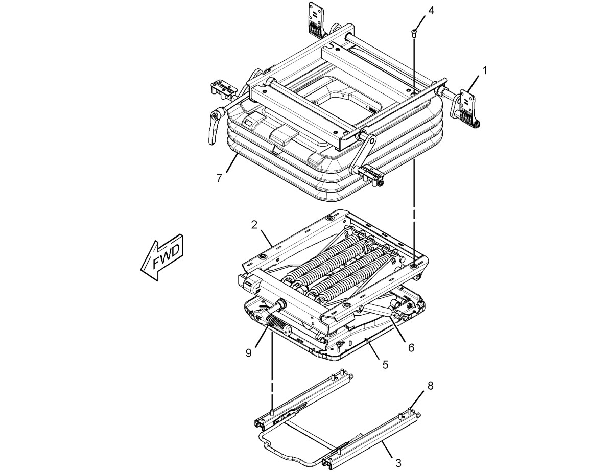 327-6520 Suspension Assembly