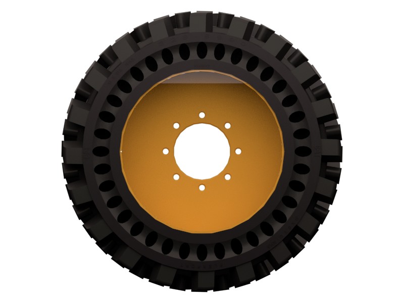 329-6990 10 x 16.5 Right Flexport Tire - image 2