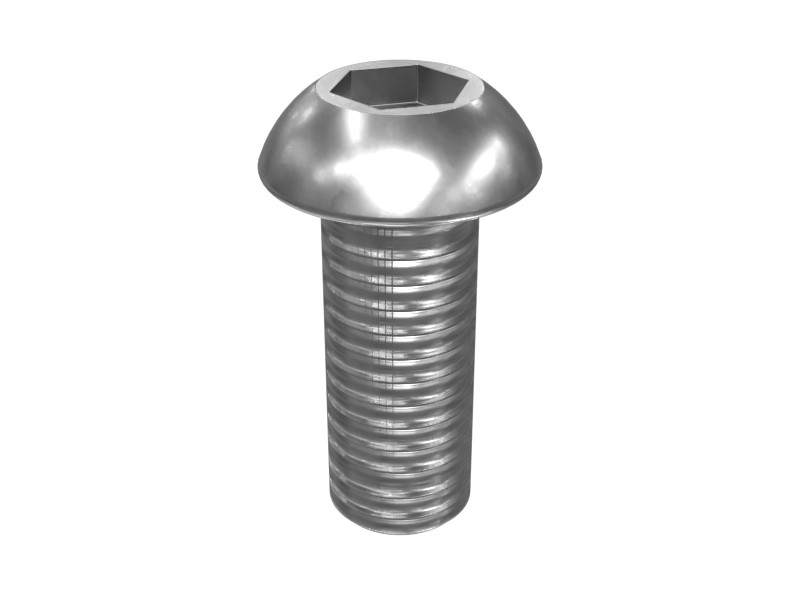 333-4180 M8x1.5x20 Round Head Screw