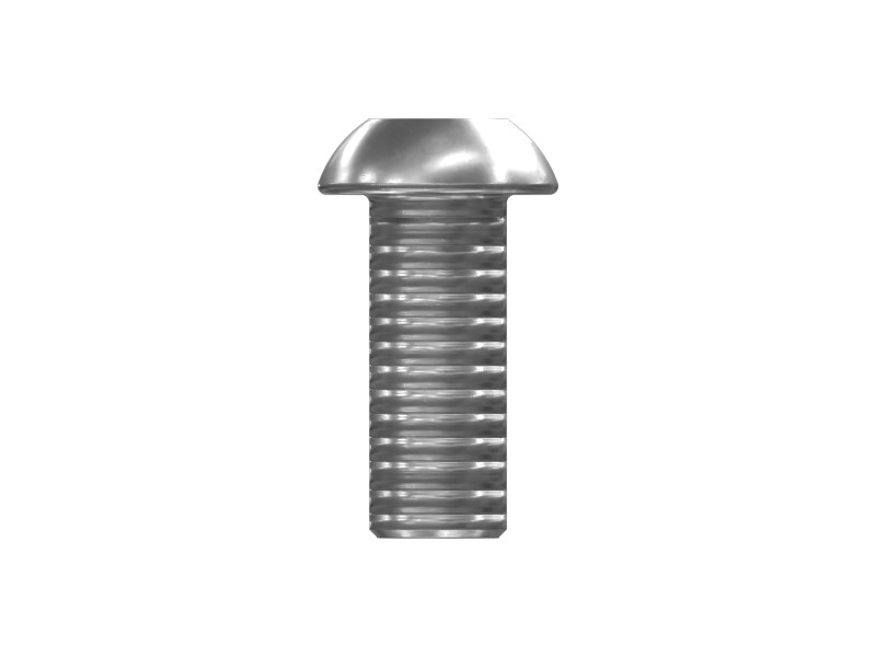 333-4180 M8x1.5x20 Round Head Screw - image 2