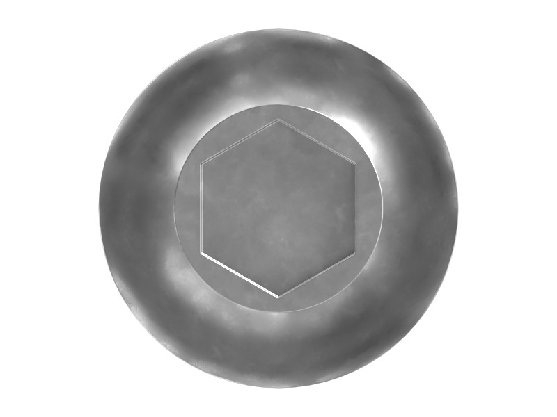 333-4180 M8x1.5x20 Round Head Screw - image 3