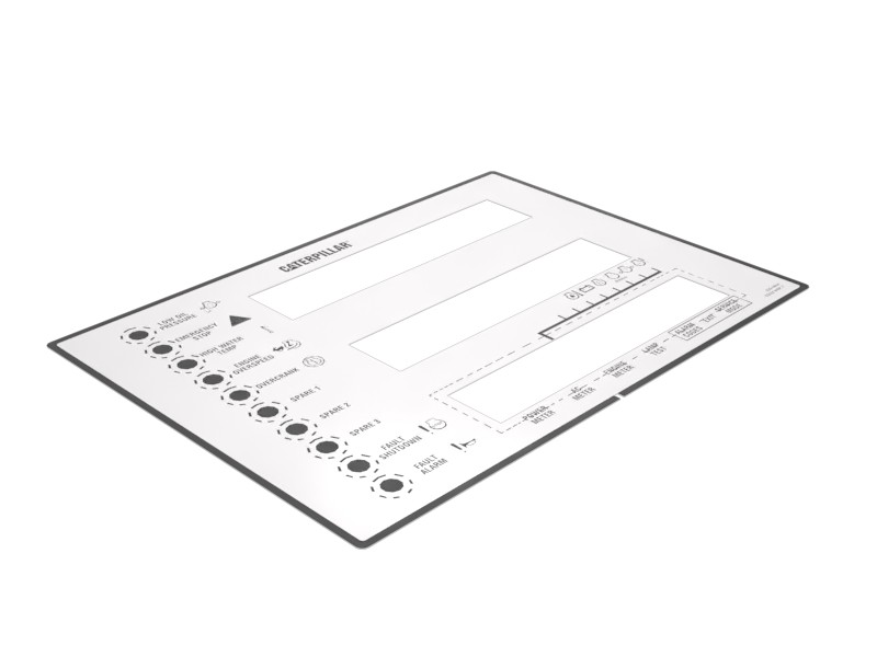 335-8638 Generator Set Control Panel Film