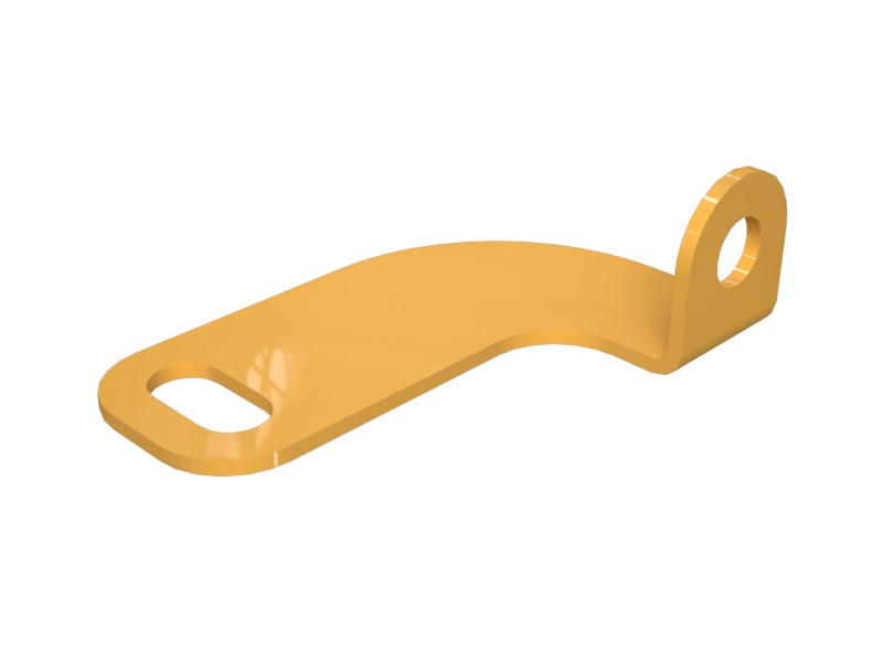 344-9225 2 mm Thick Ground Bus Bar Bracket