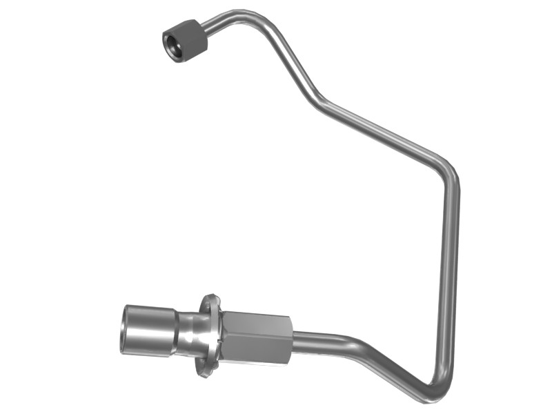 345-4141 Five-Cylinder Steel Fuel Injection Line