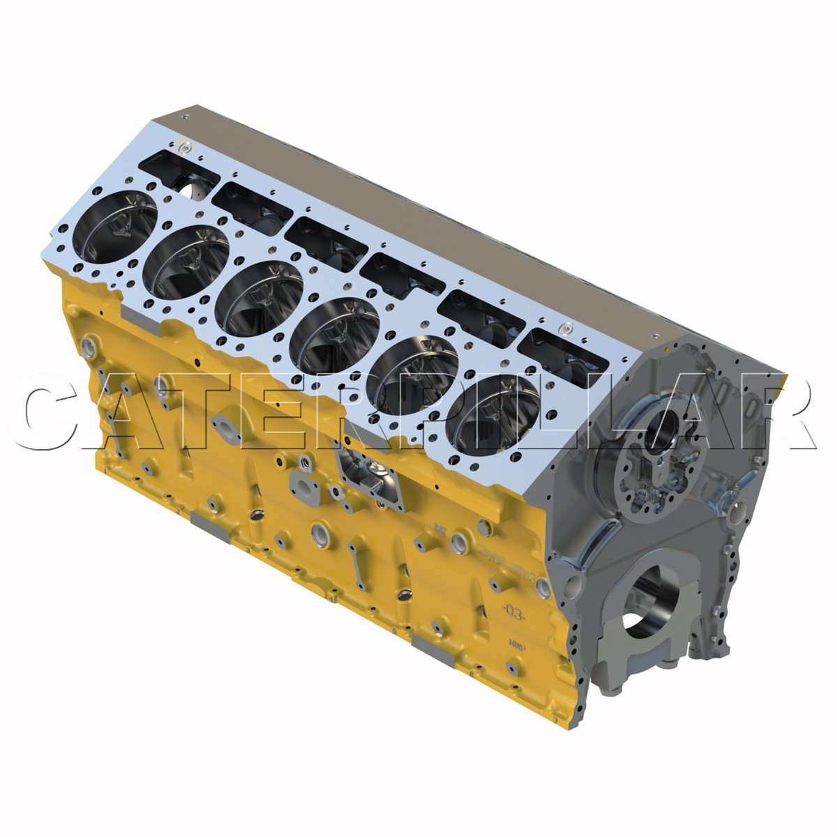 348-9904 1177.30 mm Overall Length Cylinder Block