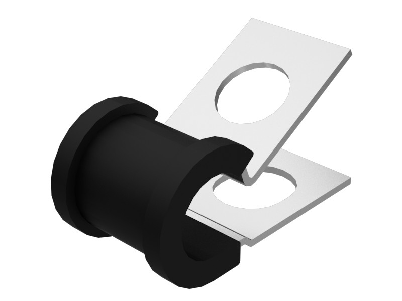 349-1209 12.7 mm Diameter Silicone Loop Clamp