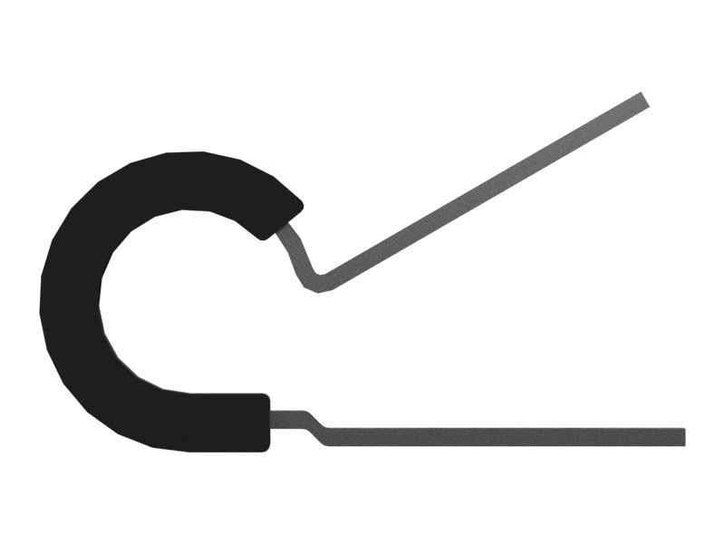 349-1209 12.7 mm Diameter Silicone Loop Clamp - image 2