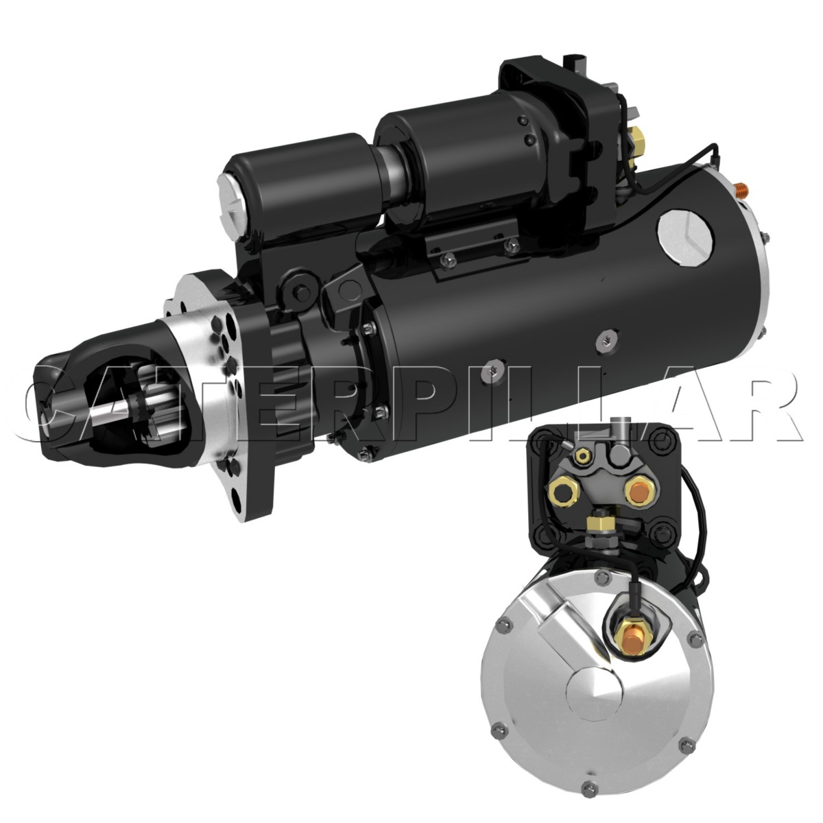 349-6530 24 Volt Electric Starting Motor