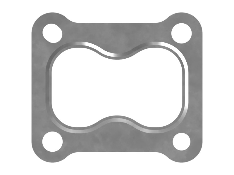 349-9657 0.8 mm Thick Engine Oil Filter Gasket - image 3