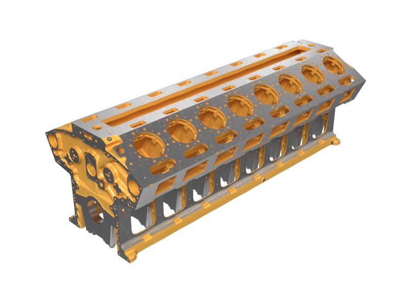 353-3971 Cylinder Block Assembly