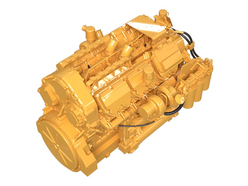 353-8645 1050 hp Engine Assembly Arrangement