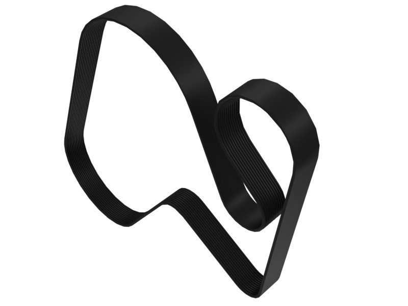 357-2637 610 mm Long Multi-Wedge Serpentine Belt