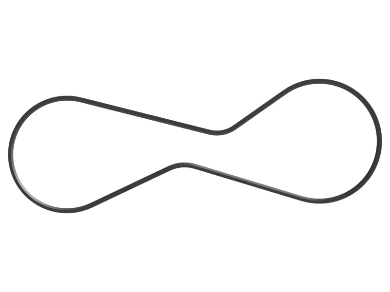 357-7153 1072 mm Long Poly V-Belt - image 3