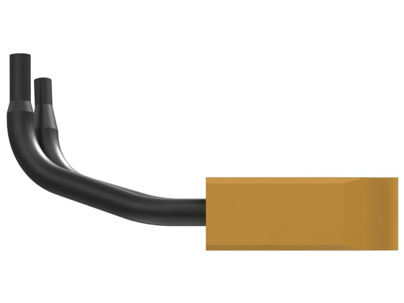 357-7163 Fluid Fuel Injection Steel Tube - image 2