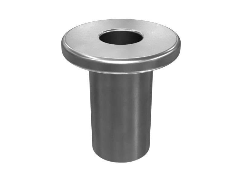 358-7876 25 mm OD Flange Sleeve Spacer