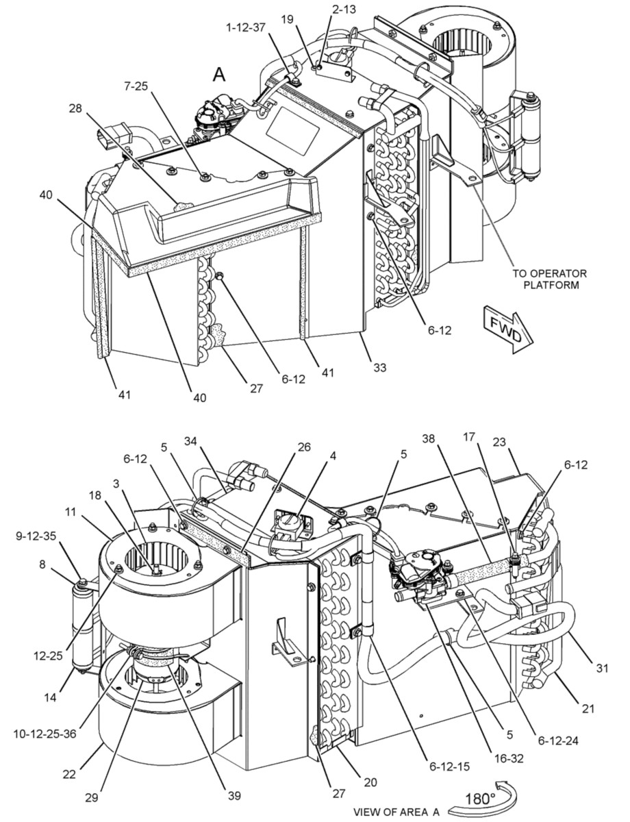 361-1288 Air Conditioner Assembly