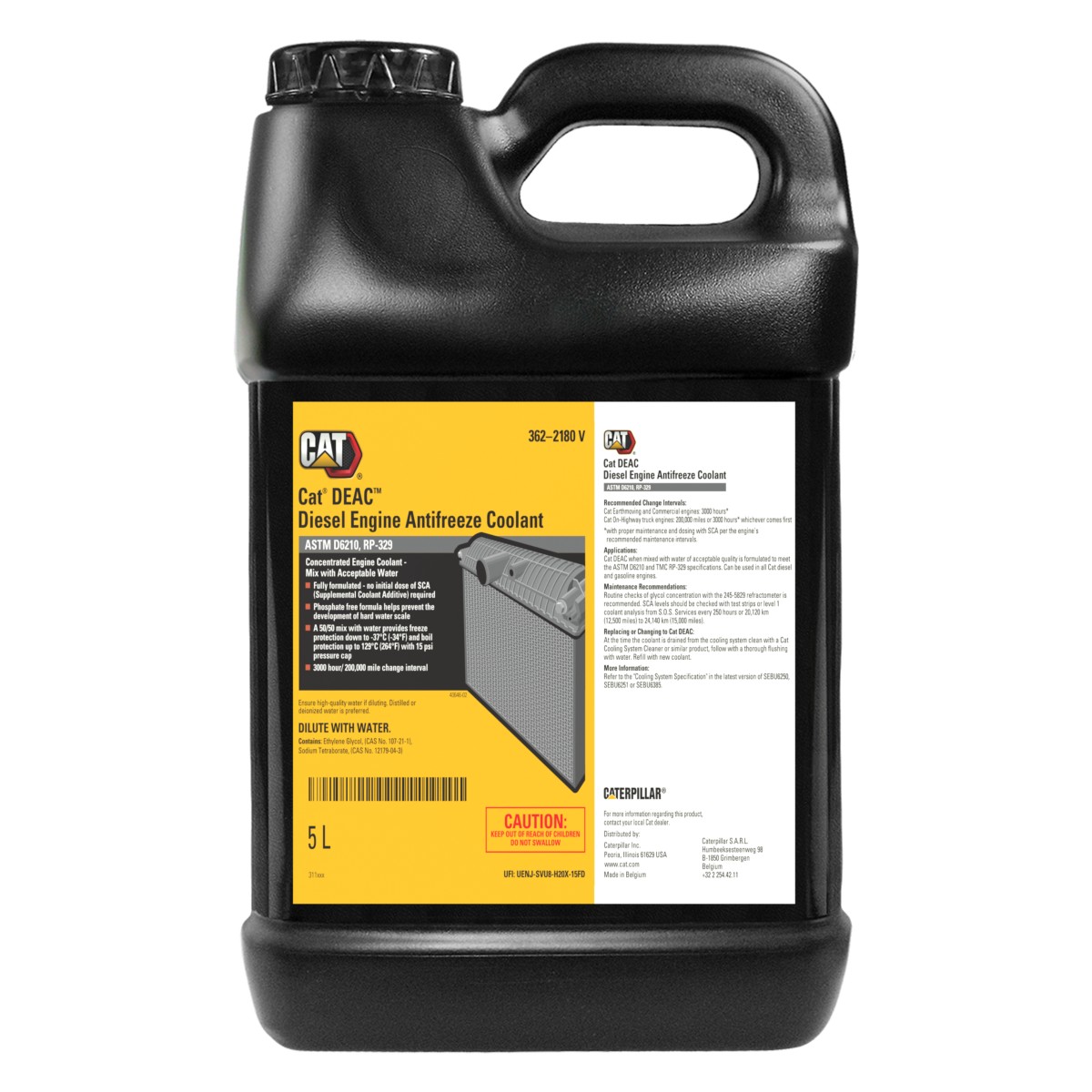 362-2180 Diesel Engine Antifreeze/Coolant (Concentrate)