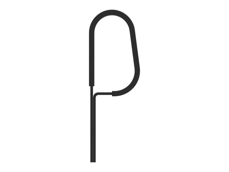 363-9351 80 mm Long Plastic Roof Hatch Latch - image 4