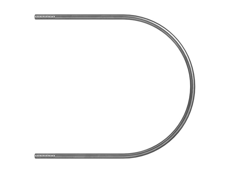 374-6038 M10-1.5 x 304 mm U-Bolt - image 3