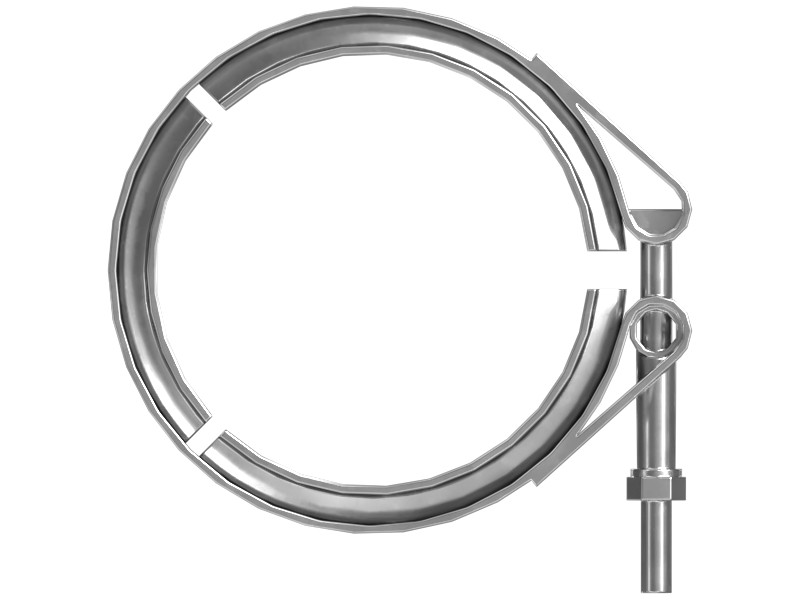 374-8142 122.90 mm Minimum ID V-Band Clamp - image 3