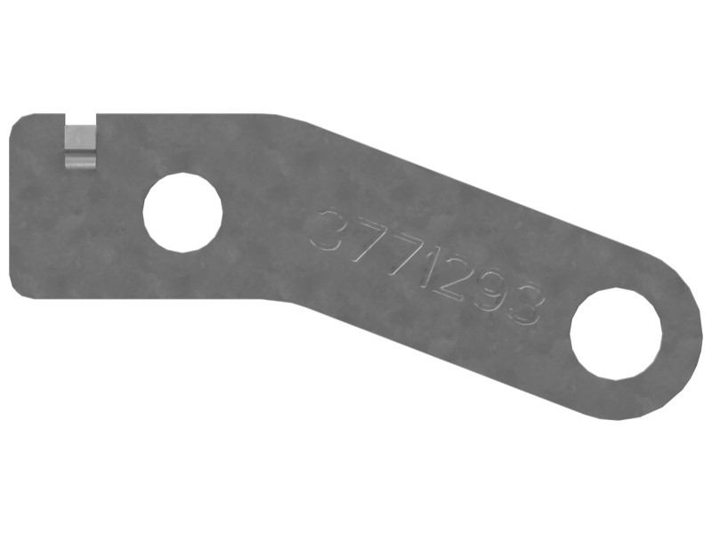 377-1293 2 mm Thick Engine Wiring Harness Support Bracket - image 2