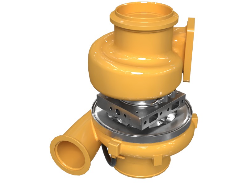 380-8712 Turbocharger Assembly