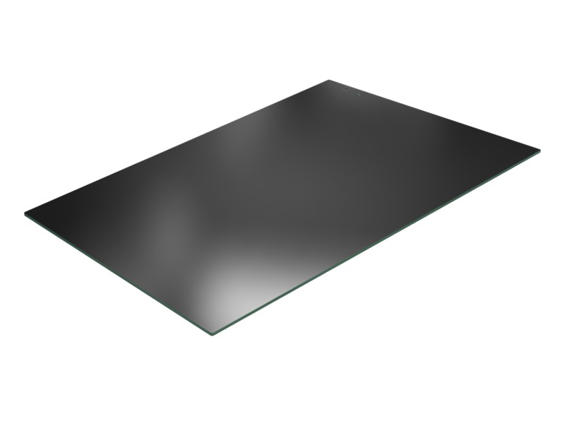 384-6530 5 mm Thick Cab Window Sliding Glass
