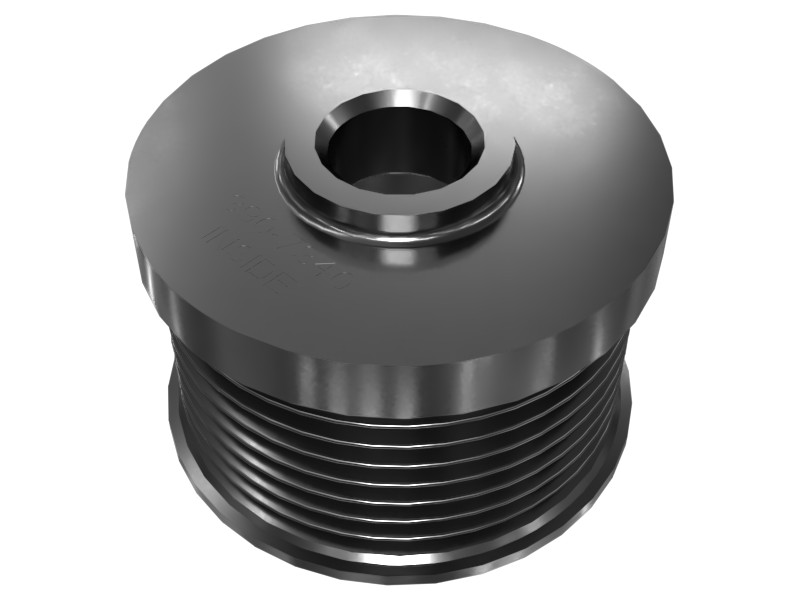 390-7340 8 Groove Alternator Pulley